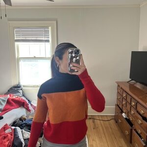 C&C California color block sweater